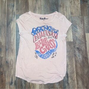 Lucky Brand Women's Pink Graphic Tee
